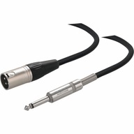 Jack Kábel 6,3 mm Mono - XLR Samec 5 m