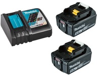 Batéria + nabíjačka Makita 2x BL1850B + DC18RC