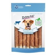 Dokas - HOVÄDZIE VALCE S TURECKOM - maškrta pre dospelých psov - 190g balenie Dokas - HOVÄDZIE VALCE S TURECKOM - maškrta pre dospelých psov - 190g balenie