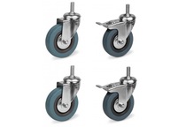 SADA POHYBU KOLIES KOLESÁ 4 ks 75 mm 180 kg SADA POHYBU KOLIES KOLESÁ 4 ks 75 mm 180 kg