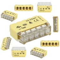 RÝCHLY KONEKTOR KÁBLOV 5x2,5mm² 50 KS RÝCHLY KONEKTOR KÁBLOV 5x2,5mm² 50 KS
