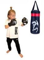 DETSKÝ BOXERSKÝ SET TAŠKA 50CM + RUKAVICE DETSKÝ BOXERSKÝ SET TAŠKA 50CM + RUKAVICE