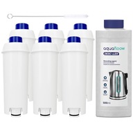 6 KÁVOVÝ FILTR pre DELONGHI + ODVÁPŇOVANIE 500 ml 6 KÁVOVÝ FILTR pre DELONGHI + ODVÁPŇOVANIE 500 ml