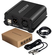 MOZOS M48P USB fantómový zdroj pre XLR mikrofóny MOZOS M48P USB fantómový zdroj pre XLR mikrofóny