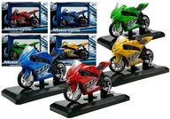 Športový motocykel so zvukmi 1:18 4 farby Športový motocykel so zvukmi 1:18 4 farby