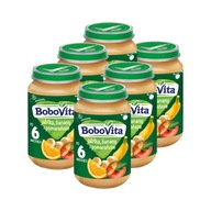 BoboVita SET jablká, banány a pomaranče 6x190g BoboVita SET jablká, banány a pomaranče 6x190g