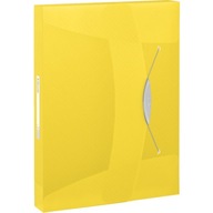 Zakladač s gumičkou na dokumenty A4 4cm žltá ESSELTE