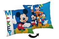 Vankúš 35x35 Mickey and Friends modrý obojstranný