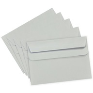 Kancelárske listové obálky C6 SK biele 50 ks