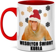 Hrnček s Januszom Nosaczom.VIANOČNÝ JANUS belches Hrnček s Januszom Nosaczom.VIANOČNÝ JANUS belches