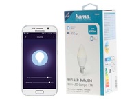 Smart LED žiarovka HAMA 176586 E14 5,5W WiFi Smart LED žiarovka HAMA 176586 E14 5,5W WiFi