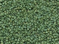 Miyuki Delica DB1594 Matt Opaq Olive Green AB-5g Miyuki Delica DB1594 Matt Opaq Olive Green AB-5g