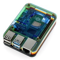 Puzdro pre Raspberry Pi 4B - viacfarebné LT-4B05