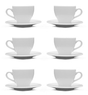 AKO PAULA 6x ŠÁLKA 200 ML + Podšálka 14 CM AKO PAULA 6x ŠÁLKA 200 ML + Podšálka 14 CM