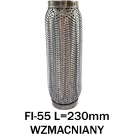 FLEXIBILNÝ KONEKTOR KONEKTOR TLUMIČA FI-55 L=230mm FLEXIBILNÝ KONEKTOR KONEKTOR TLUMIČA FI-55 L=230mm