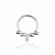 Titánový kliker. Septum Circle 1,2/10 Titánový kliker. Septum Circle 1,2/10