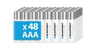 ALKALICKÉ BATÉRIE AAA BLAUPUNKT 48x NAJÚČINNEJŠIE ALKALICKÉ BATÉRIE AAA BLAUPUNKT 48x NAJÚČINNEJŠIE