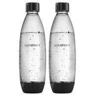 SodaStream Fuse 2x1L čierne fľaše do umývačky riadu SodaStream Fuse 2x1L čierne fľaše do umývačky riadu