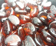SKLENENÝ ŠTRK, HNEDÉ OZDOBNÉ SKLO, 1-2cm, 1kg SKLENENÝ ŠTRK, HNEDÉ OZDOBNÉ SKLO, 1-2cm, 1kg