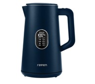Rýchlovarná kanvica RAVEN 1800 W 1,5 L, modrá Rýchlovarná kanvica RAVEN 1800 W 1,5 L, modrá