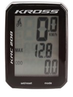 Cyklopočítač Kross krc 208, 8 funkcií