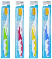ORTODENT Maxi Gold Antibakteriálna zubná kefka 4 ks ORTODENT Maxi Gold Antibakteriálna zubná kefka 4 ks