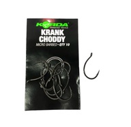 Korda Krank Choddy Háčiky veľkosť 6 Micro Barbed 10 ks. Korda Krank Choddy Háčiky veľkosť 6 Micro Barbed 10 ks.