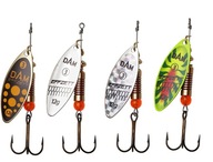 4x DAM EFFZETT spinner LONG 3 set 12g 4x DAM EFFZETT spinner LONG 3 set 12g