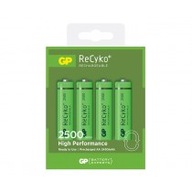 4x batérie GP ReCyko 2500mAh Ni-Mh AA R6 1,2V 4x batérie GP ReCyko 2500mAh Ni-Mh AA R6 1,2V