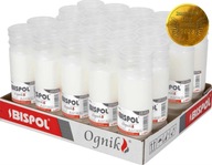 Plnené parafínové vložky do sviečok Ognik WP4 17,5cm 96h balenie 24ks Plnené parafínové vložky do sviečok Ognik WP4 17,5cm 96h balenie 24ks