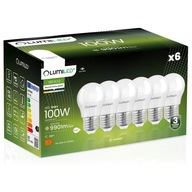 6x LED žiarovka E27 P45 BALL 10W 4000K CCD PREMIUM 6x LED žiarovka E27 P45 BALL 10W 4000K CCD PREMIUM