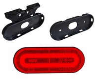 LED ZADNÁ značkovacia lampa ČERVENÁ FT-072 Neónový značkovací reflektor LED ZADNÁ značkovacia lampa ČERVENÁ FT-072 Neónový značkovací reflektor
