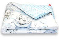 DETSKÁ DEKA BABY 80x100 MINKY BAVLNA DETSKÁ DEKA BABY 80x100 MINKY BAVLNA