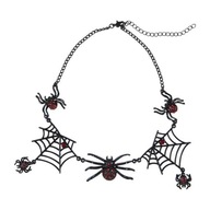 NÁHRDELNÍK HALLOWEEN SPIDER SPIDER PAVÚKY NÁHRDELNÍK HALLOWEEN SPIDER SPIDER PAVÚKY
