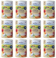 Baltický králik s mrkvou mokré krmivo 12 x 400 g Baltický králik s mrkvou mokré krmivo 12 x 400 g