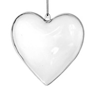 Akrylové srdce 10cm 5 ks | AS-10