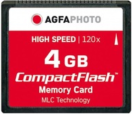 AgfaPhoto Compact Flash 4GB High Speed ​​​​120x MLC