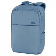 Mládežnícky obchodný batoh na notebook cestovný modrý