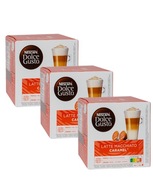 NESCAFE DOLCE GUSTO MACCHIATO CARAMEL 3 x 16 ks NESCAFE DOLCE GUSTO MACCHIATO CARAMEL 3 x 16 ks
