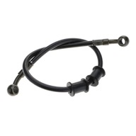 Čierna motocyklová pletená oceľová rúrka 60 cm W Čierna motocyklová pletená oceľová rúrka 60 cm W