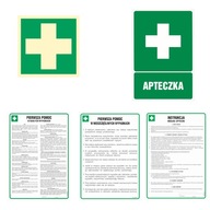 Sada značiek bezpečnosti a ochrany zdravia pri práci Lekárnička lekárnička Sada značiek bezpečnosti a ochrany zdravia pri práci Lekárnička lekárnička