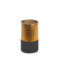 Váza Alisma 15X25Cm - Hnedá/Zlatá