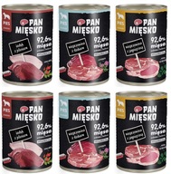 Mr Mięsko mokré krmivo pre DOSPELÝCH MÄSOVÝCH PSA 6x400g Mr Mięsko mokré krmivo pre DOSPELÝCH MÄSOVÝCH PSA 6x400g