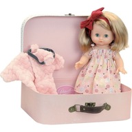 Bábika Petitcollin Elsa 28 cm v kufríku s oblečením