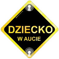 REFLEXNÁ TABUĽKA DIEŤA DO AUTA PRÍSAVKY REFLEXNÁ TABUĽKA DIEŤA DO AUTA PRÍSAVKY
