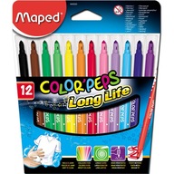 MAPED COLORPEPS LONGLIFE TRIPS 12 FARIEB