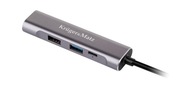 KM0400 HUB USB C na HDMI / USB3.0 / USB2.0 / C adaptér