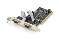 COM radič DIGITUS PCI 2xRS-232/COM, Low COM radič DIGITUS PCI 2xRS-232/COM, Low
