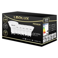 6x GU10 LED žiarovka 6,5W = 60W 620lm SMD CCD 6x GU10 LED žiarovka 6,5W = 60W 620lm SMD CCD