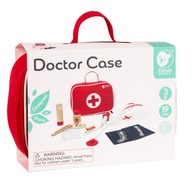 Sada drevených kufríkov Little Doctor Doctor 19 ks. Sada drevených kufríkov Little Doctor Doctor 19 ks.